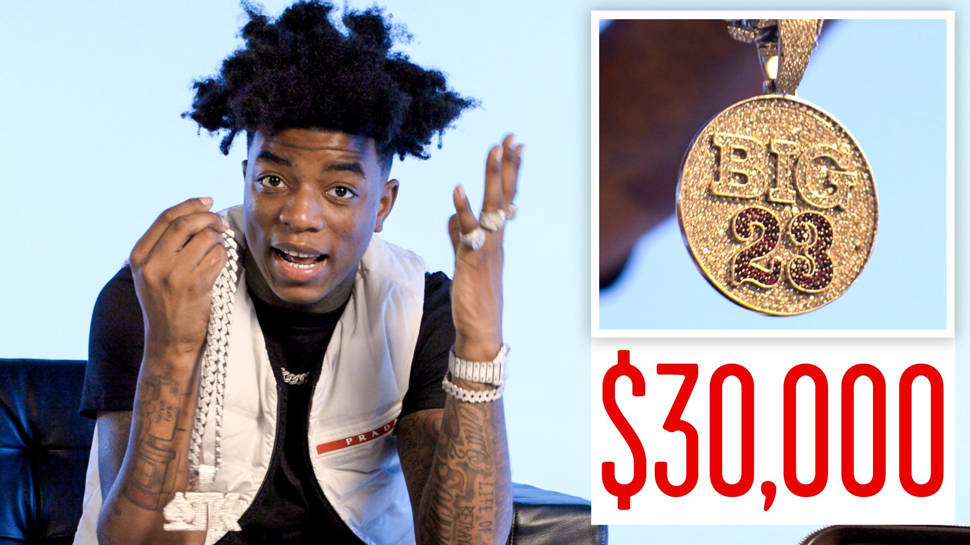 Watch Yungeen Ace Shows Off His Insane Jewelry Collection | On The ...