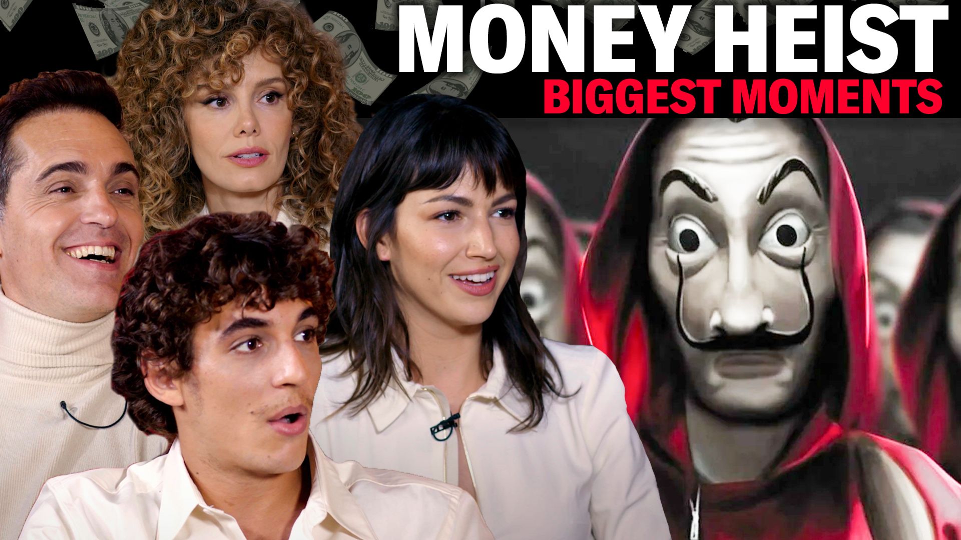 Watch The Cast of 'Money Heist' Breaks Down the Show's Biggest Moments