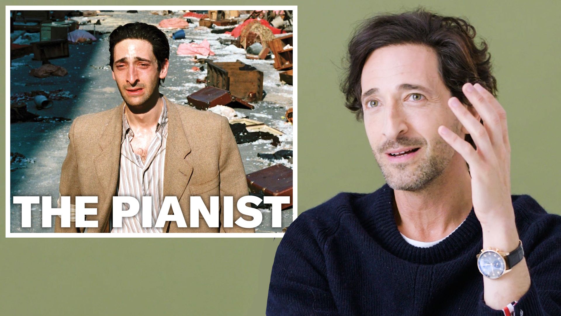 Watch Adrien Brody Breaks Down His Most Iconic Characters Iconic Characters GQ photo image