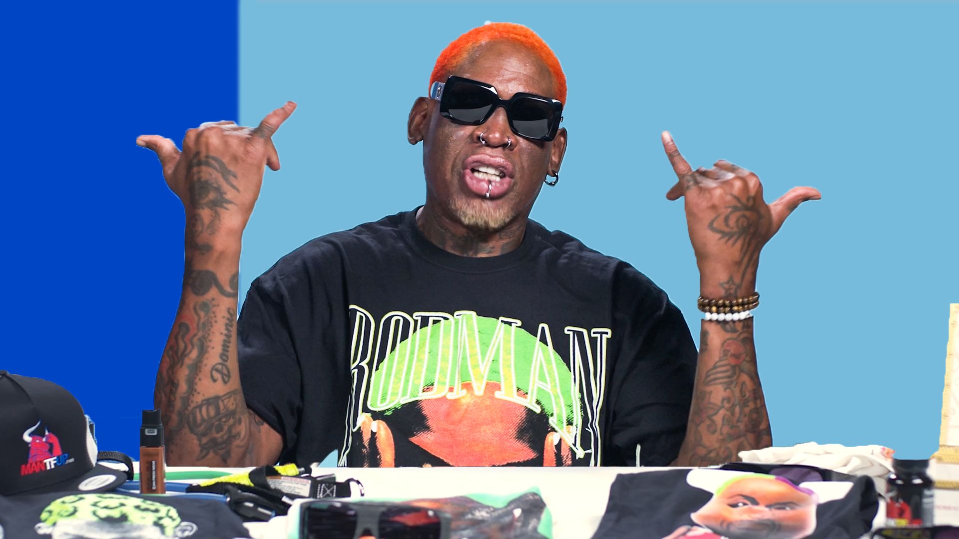 Watch 10 Things Dennis Rodman Cant Live Without 10 Essentials Gq