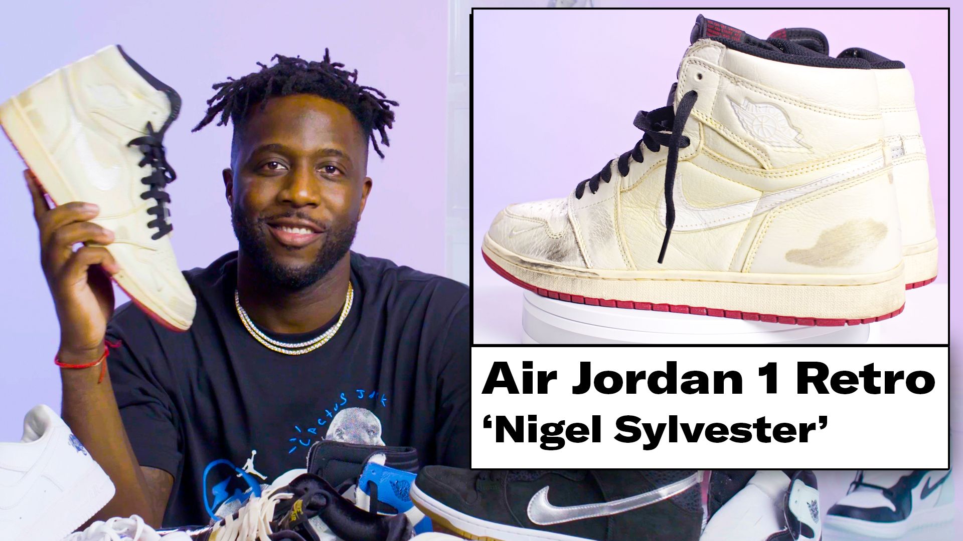 Watch Pro BMXer Nigel Sylvester Shows Off His Sneaker Collection | My ...