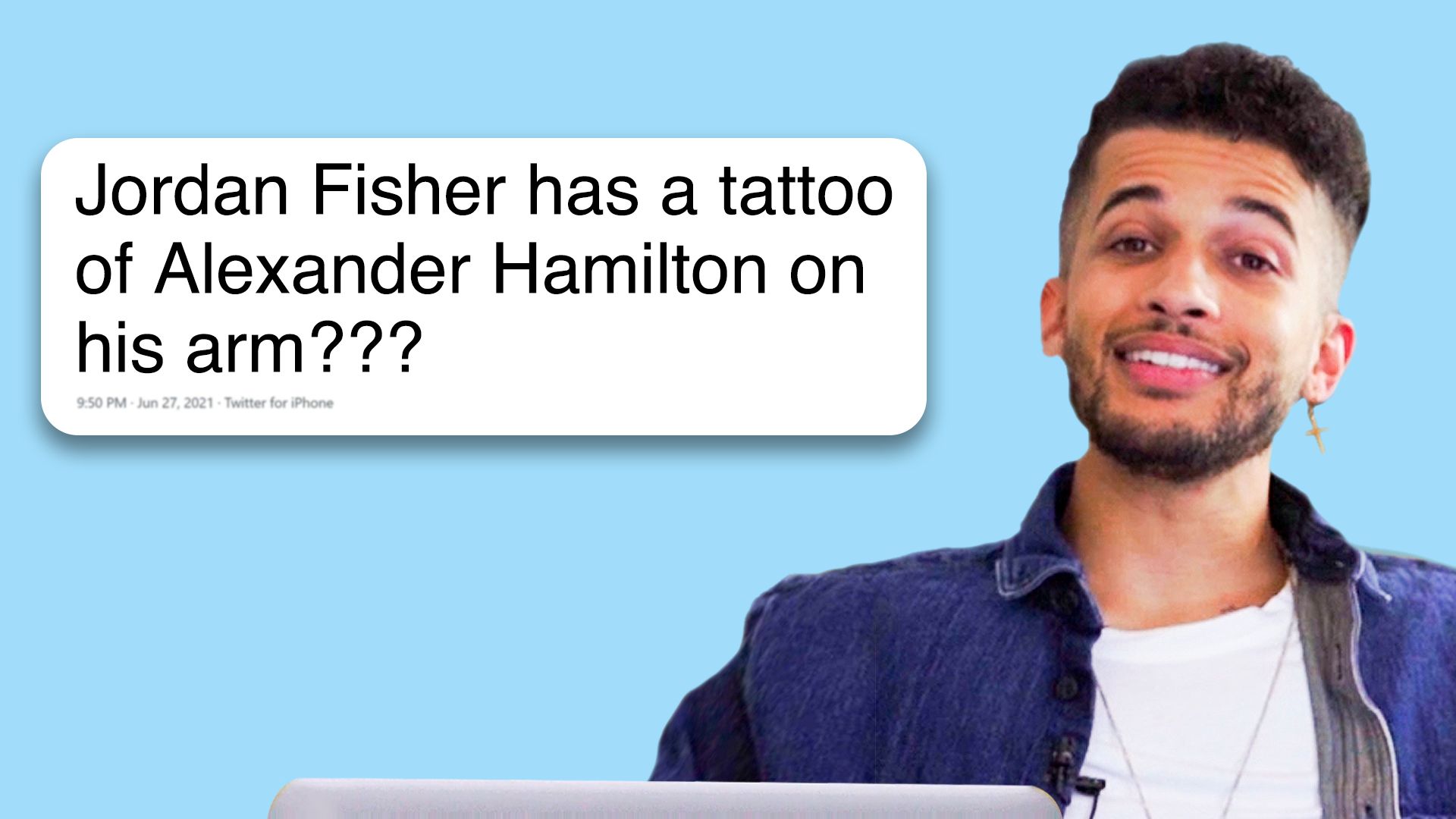 Watch Jordan Fisher Goes Undercover on , Twitter and Wikipedia, Actually Me