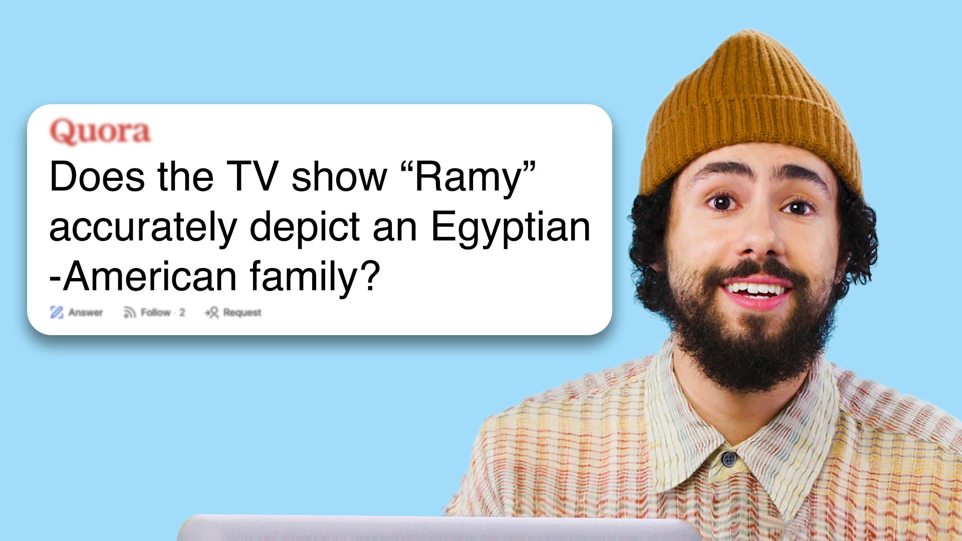 1920px x 1080px - Watch Ramy Youssef Goes Undercover on Reddit, YouTube and Twitter |  Actually Me | GQ