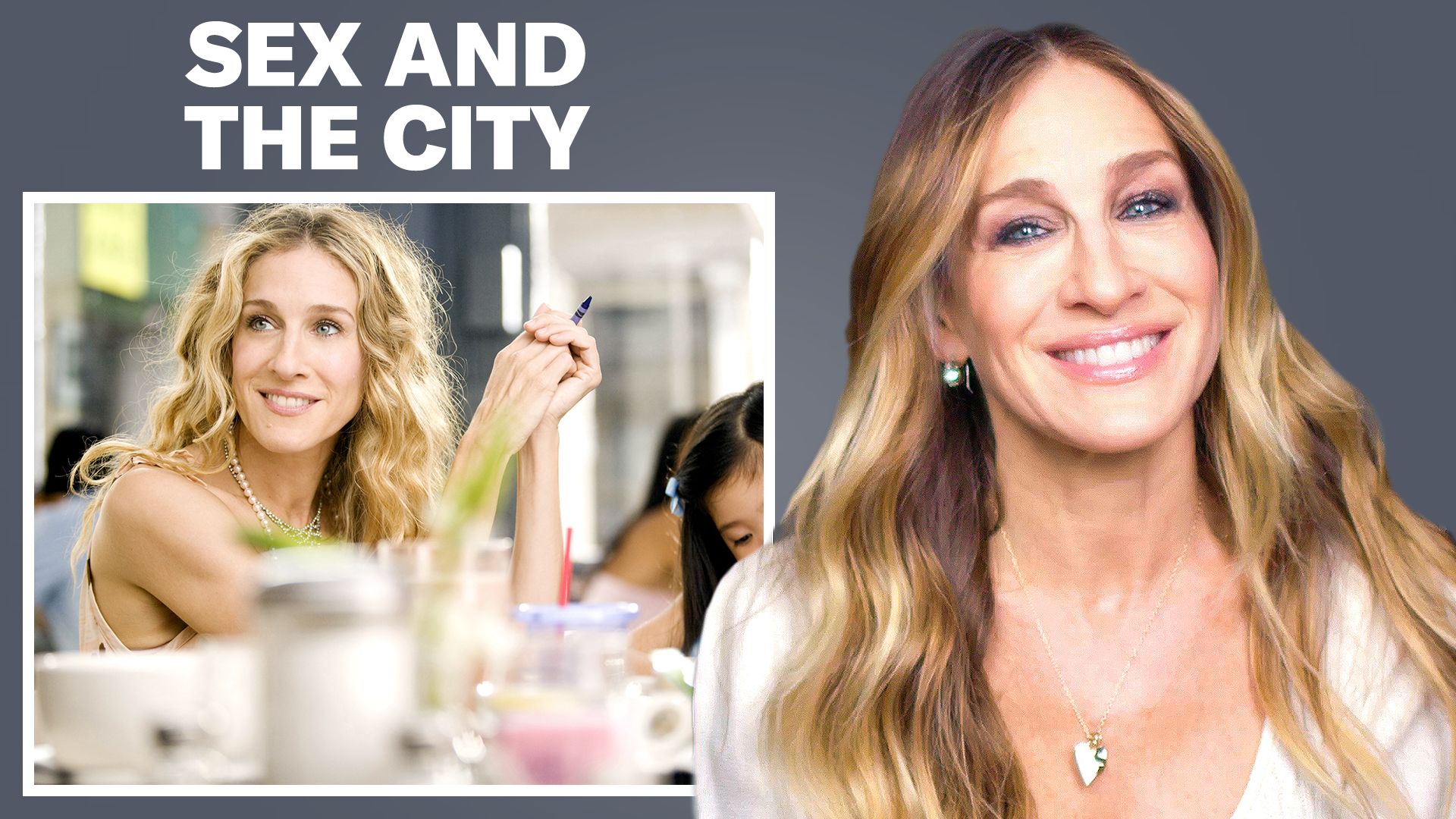 Watch Sarah Jessica Parker Breaks Down Her Most Iconic Characters Iconic Characters GQ foto afbeelding