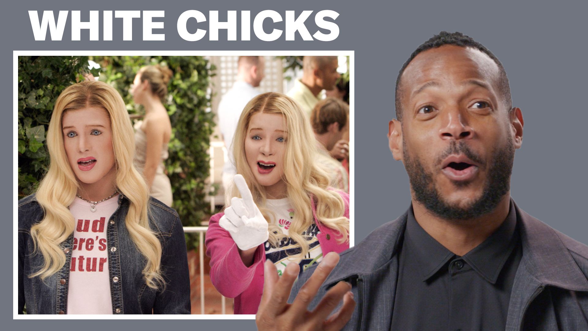 Marlon Wayans only slept for two hours a night for 65 days while filming White  Chicks