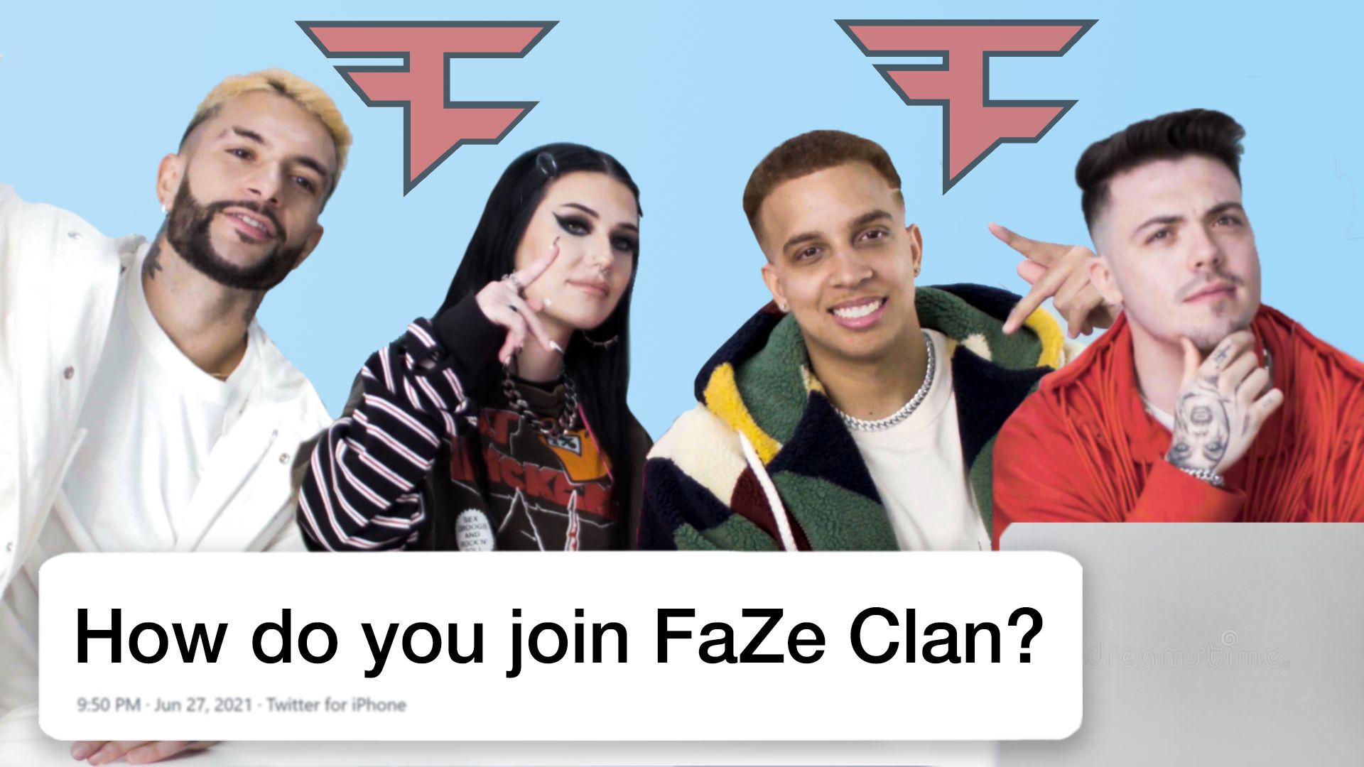 FaZe Clan Replies to Fans on the Internet | Actually Me