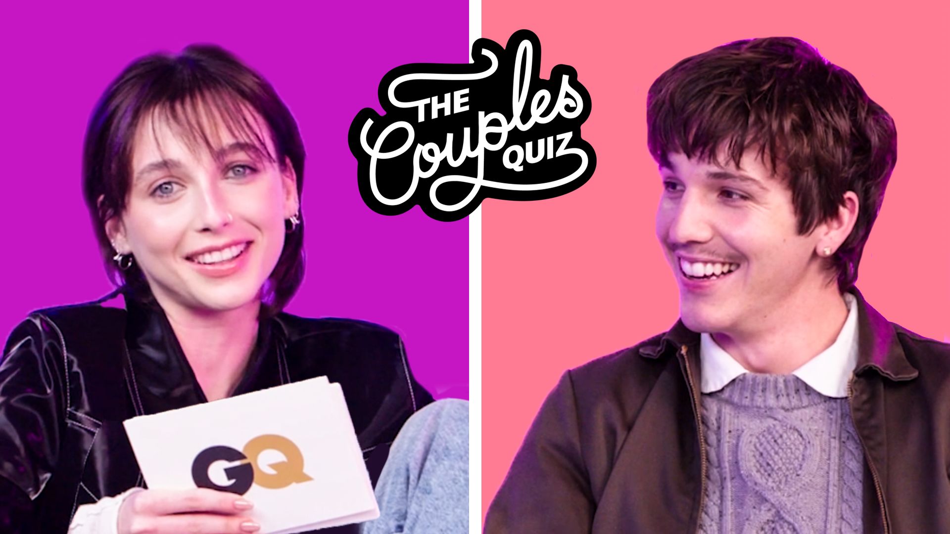 Watch Emma Chamberlain & ROLE MODEL Take a Couples Quiz, Couple's Quiz
