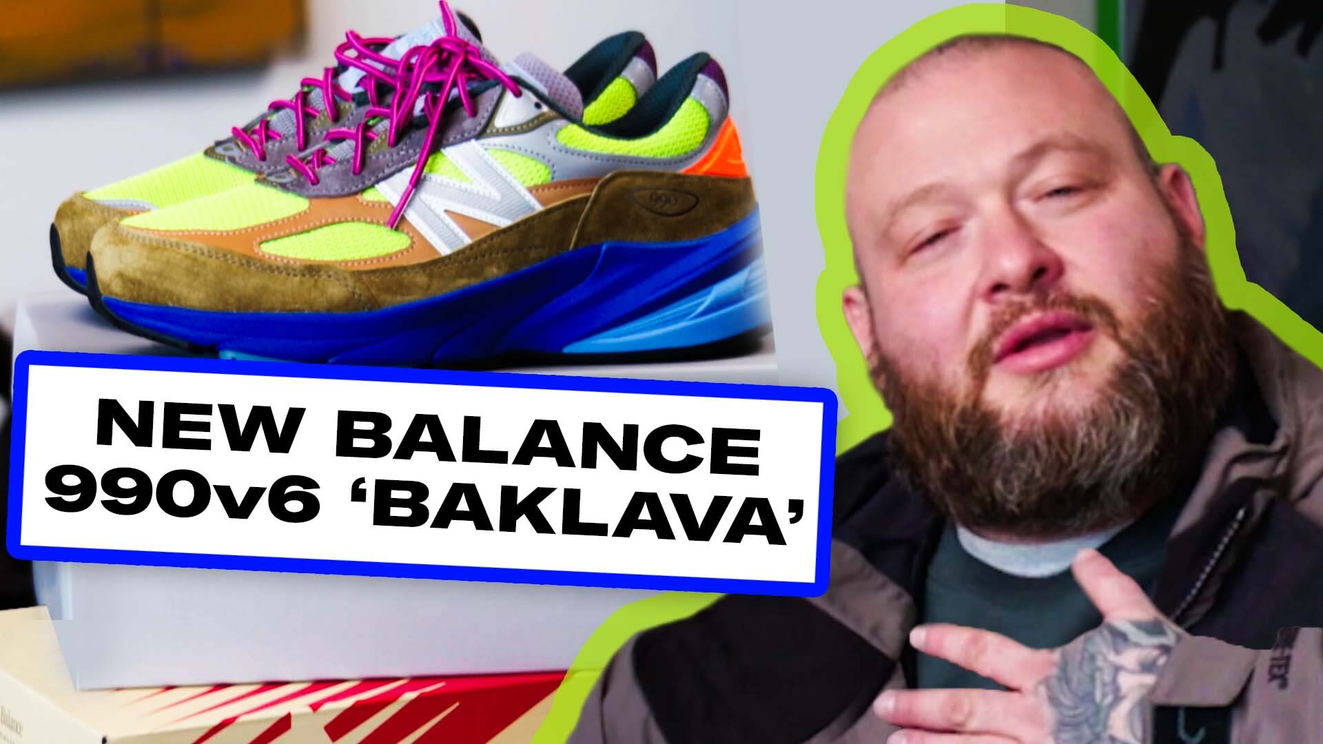 Action Bronson New Balance 990v6 - Ready for Some Baklava?