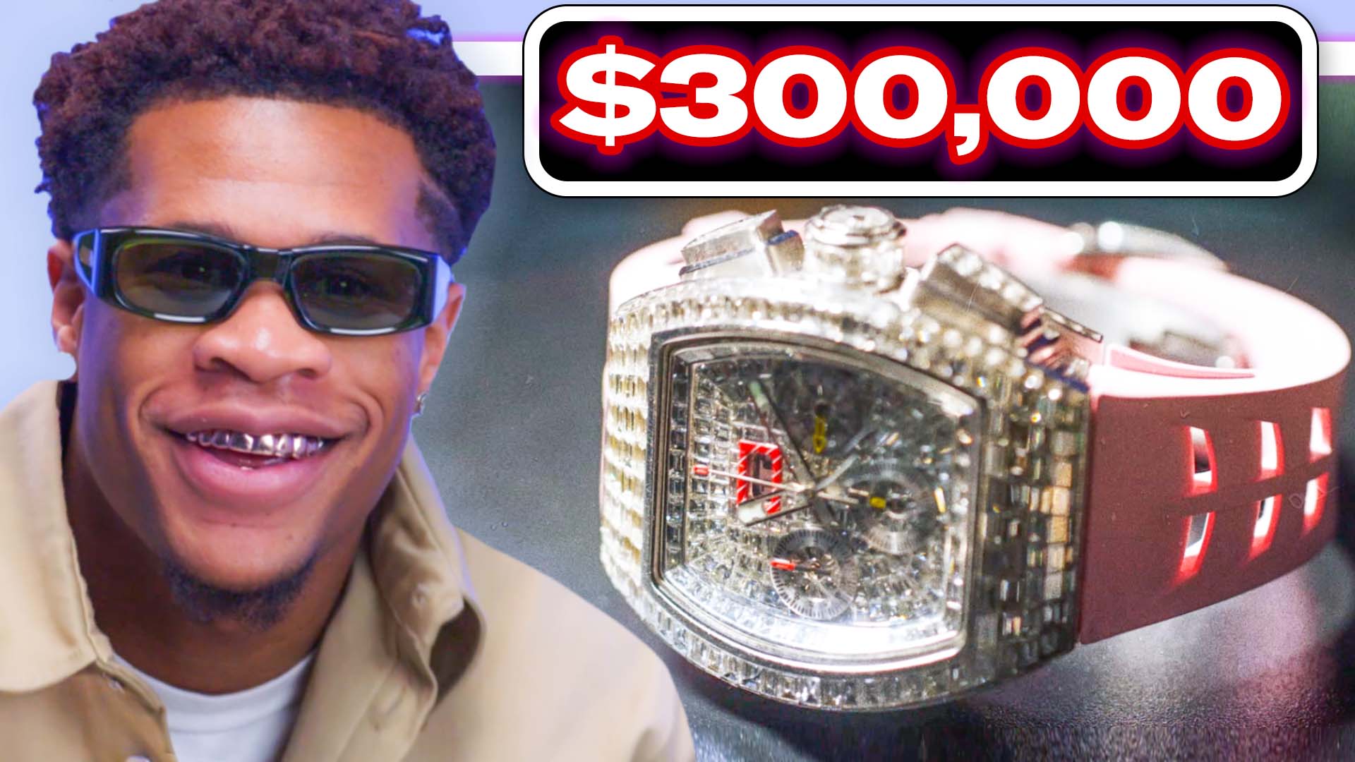 Watch Lightweight Champ Devin Haney Shows Off His Jewelry Collection On The Rocks GQ