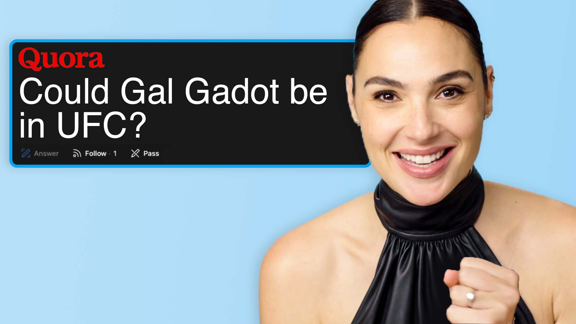 Watch Gal Gadot Replies to Fans on the Internet | Actually Me | GQ