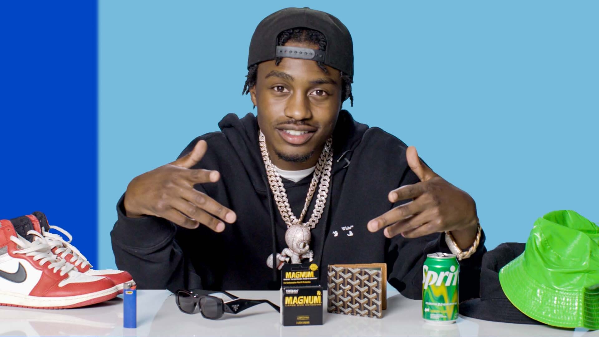 Watch 10 Things Lil Tjay Cant Live Without 10 Essentials Gq 9102