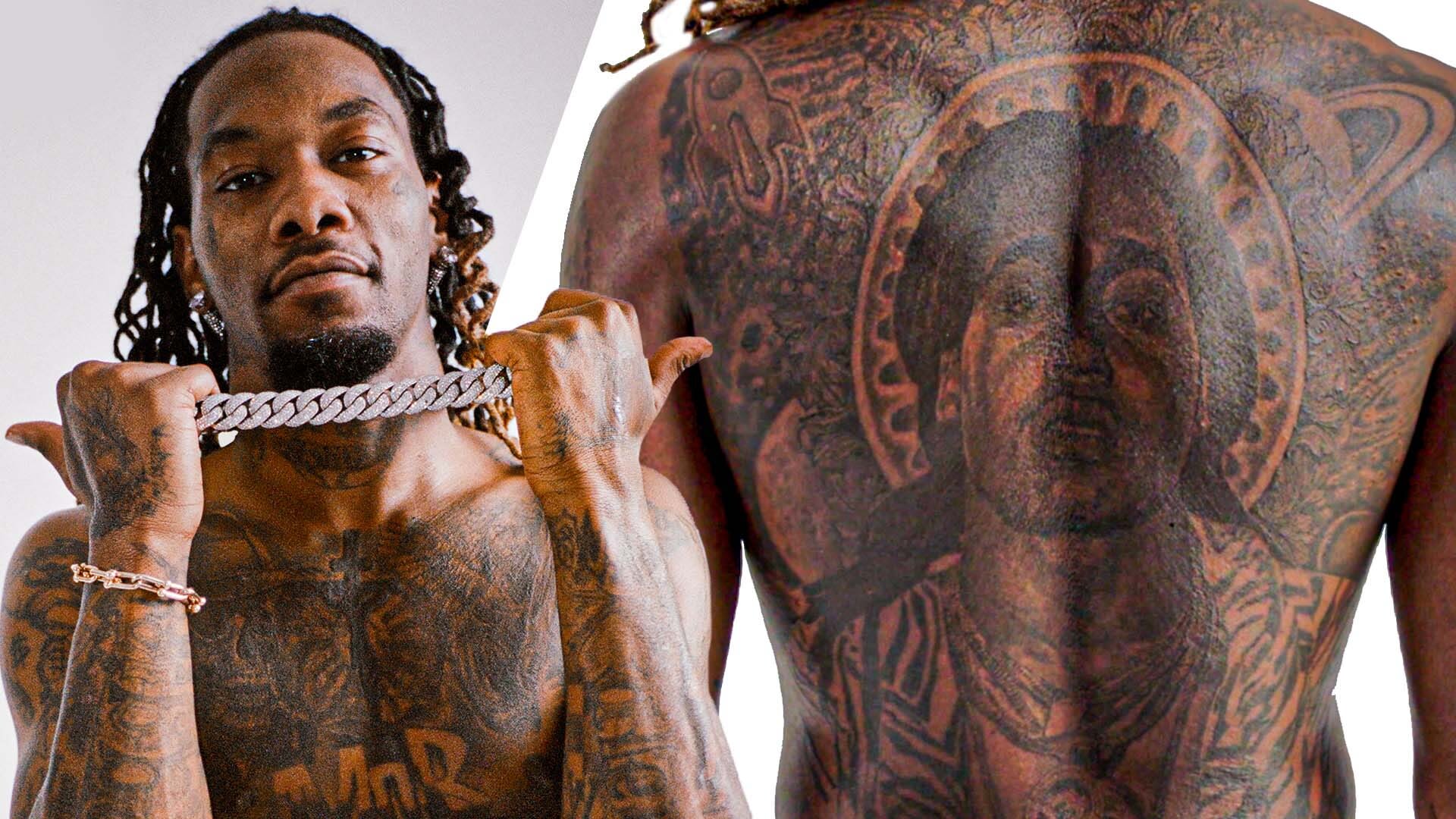Watch Offset Shows Off His Tattoos, Tattoo Tour