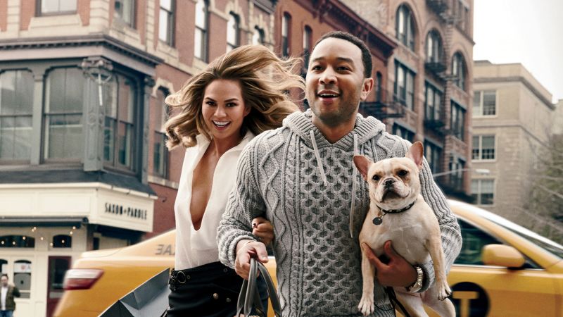 Watch John Legend Chrissy Teigen On Cat Videos Spooning P D A Gq Video Cne