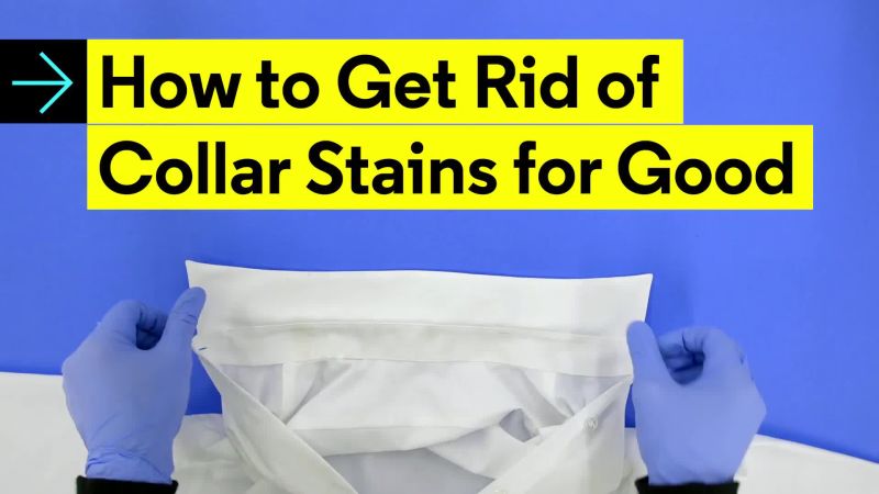 Watch How To Get Rid Of Collar Stains For Good Gq