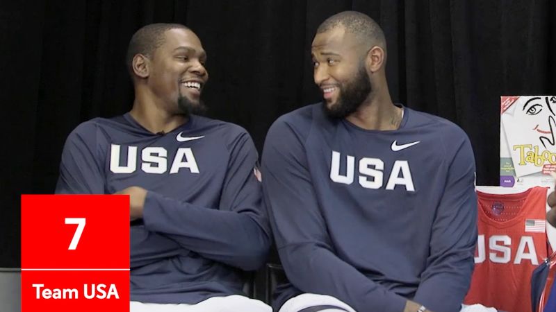 demarcus cousins team usa shirt