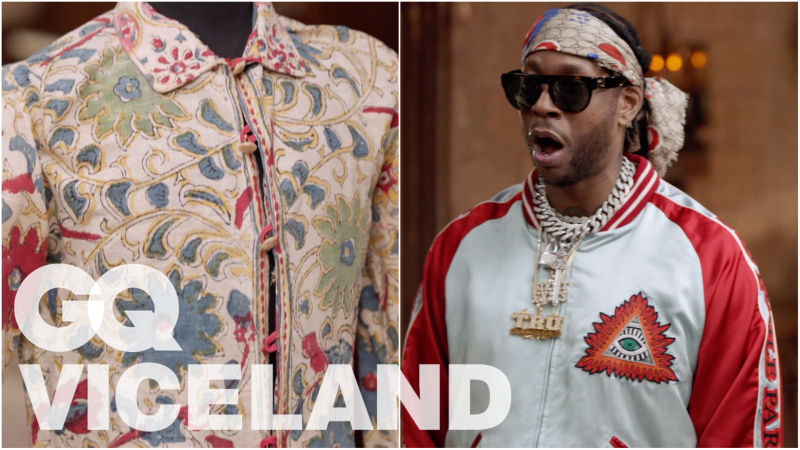 Watch 2 Chainz Checks Out A 106k Jimi Hendrix Jacket Gq Video Cne