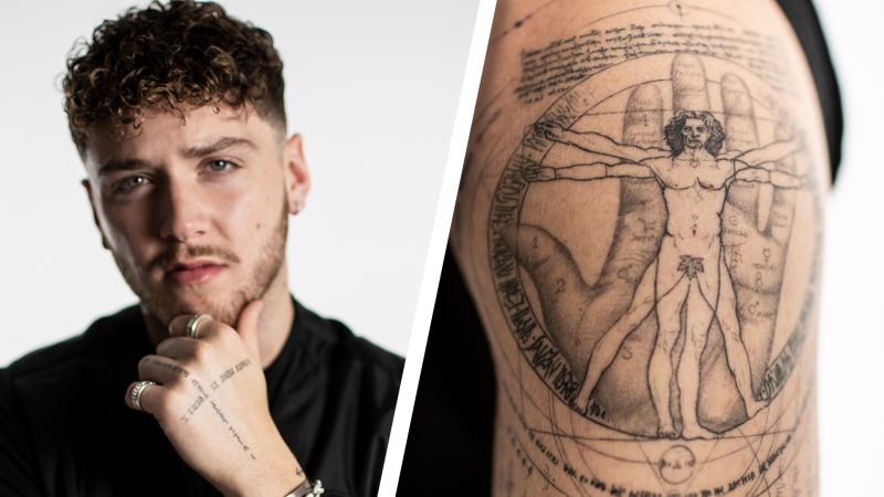 Watch Tattoo Tour Bazzi Is Going To Get Covered In Tattoos Gq