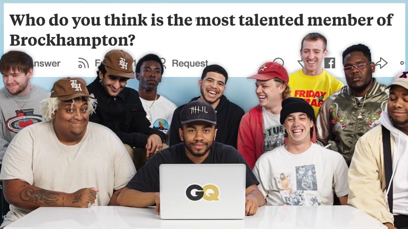 Watch BROCKHAMPTON Goes Undercover on Reddit, YouTube and Twitter |  Actually Me | GQ