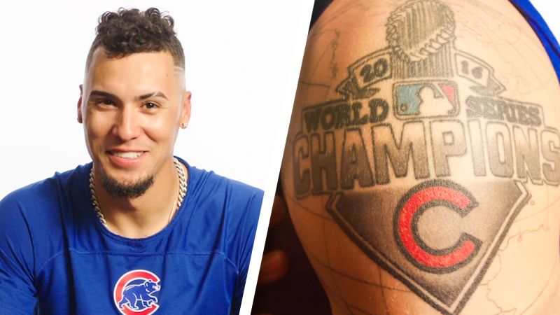 Chicago Cubs win World Series 2016  Chicago cubs tattoo, Chicago cubs  baseball, Cubs tattoo