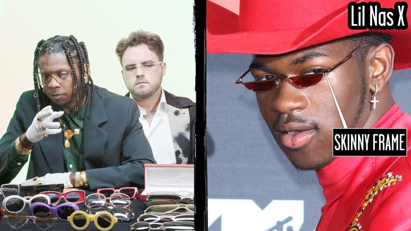 Mauve træ synet Watch Glasses Experts Break Down Celebrity Sunglasses (Lil Nas X, Elton  John, More) Part 1 | Fine Points | GQ
