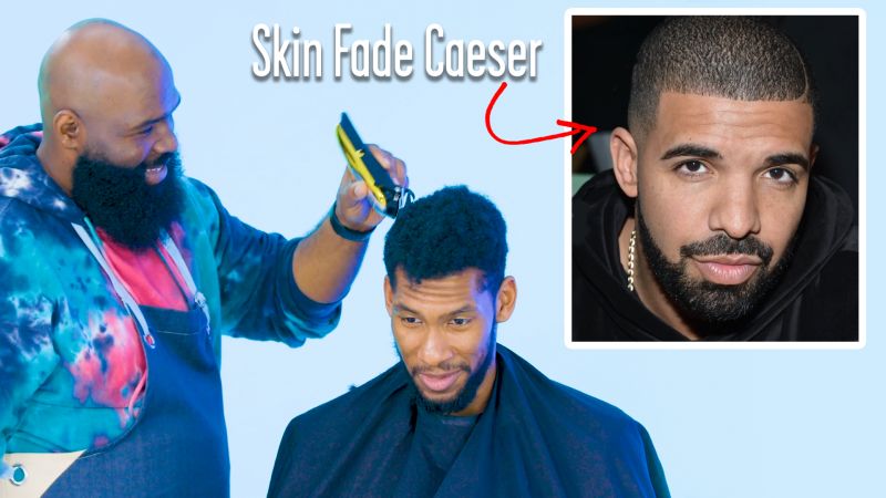 Watch Make Me Look Like Drake S Skin Fade Caesar Haircut Recreated By A Master Barber Gq Video Cne Gq Com Gq