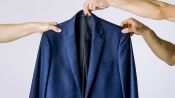 Folding a suit jacket for packing hotsell