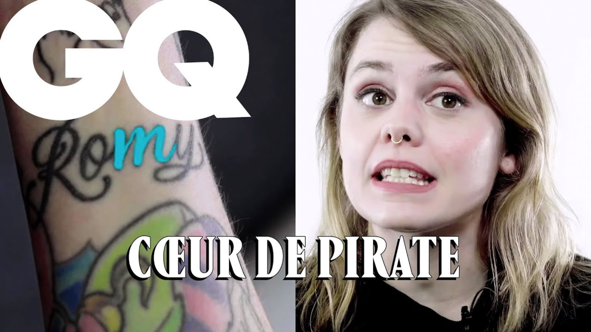 Voir Coeur de Pirate dévoile ses tattoos : celui où elle s'est évanouie