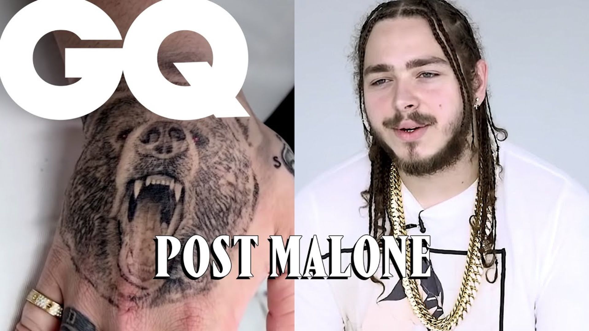 Voir Post Malone dévoile ses tattoos Justin Bieber, ses artistes