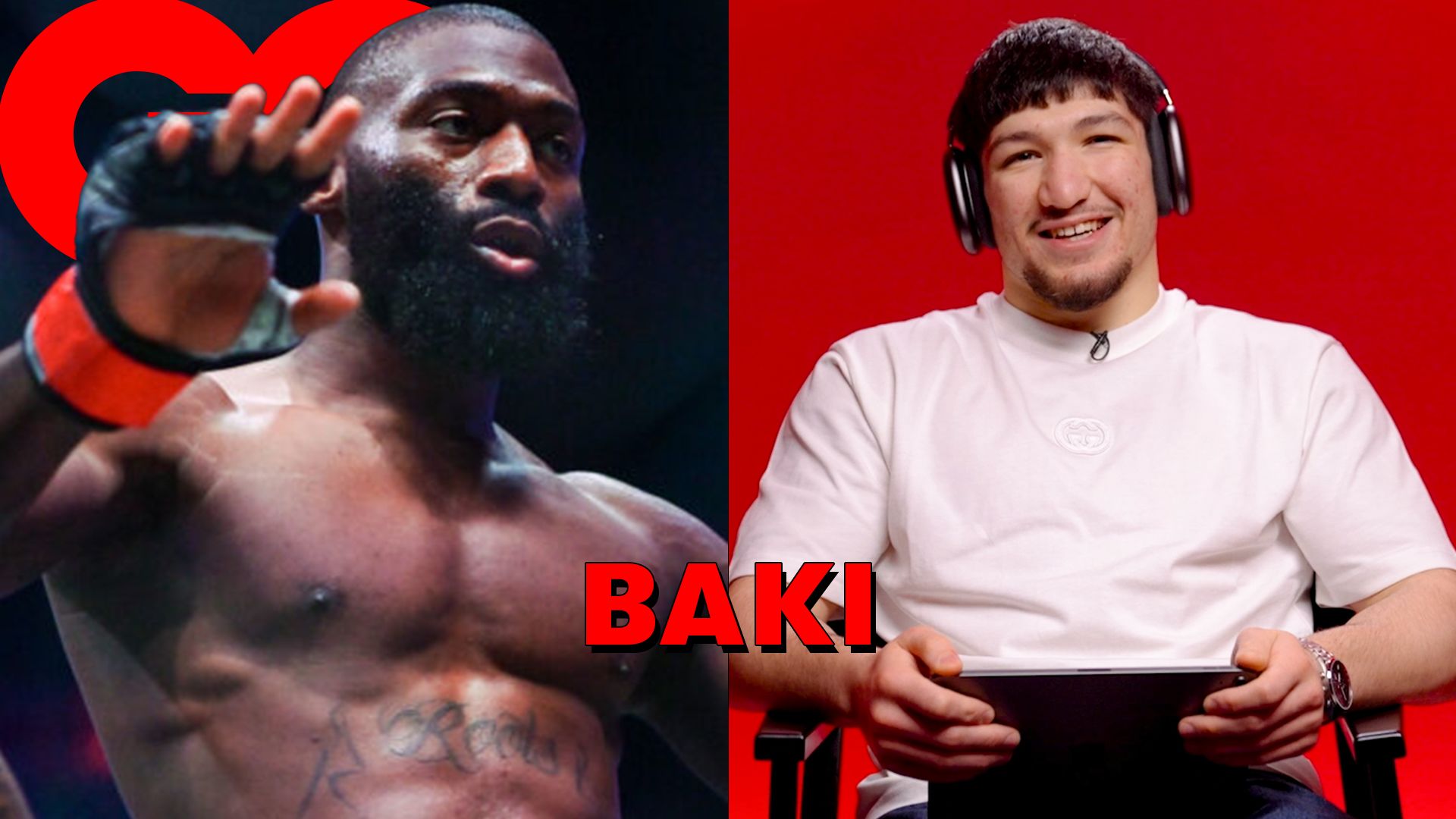 Voir Baki "Cédric Doumbé a beaucoup à perdre avec ce combat" GQ France