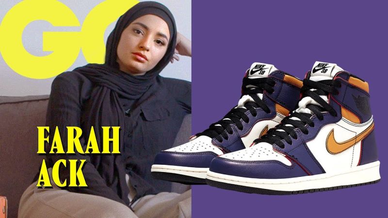 Farah Ack devoile ses 6 sneakers preferees Air Jordan XI Converse Sneak Peek