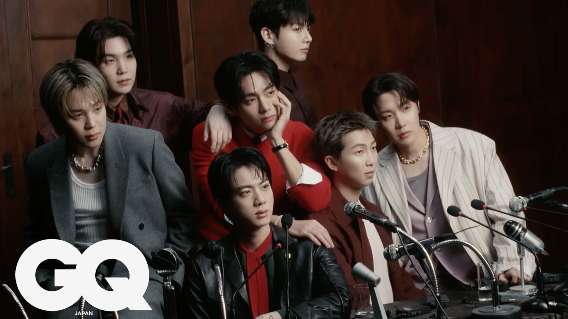 Watch BTSの『GQ』表紙撮影の舞台裏 | GQ JAPAN | GQ JAPAN