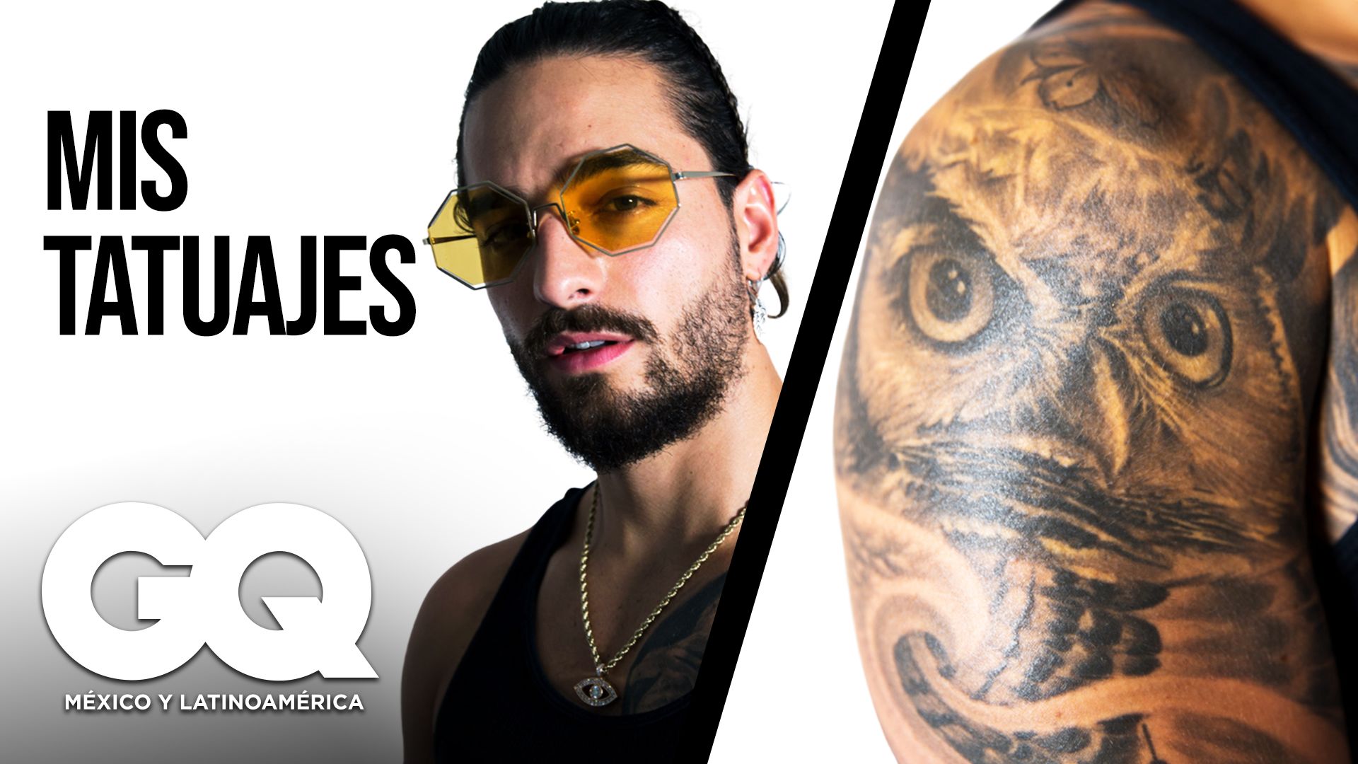 Watch Maluma Nos Explica El Significado De Sus Tatuajes Tattoo Tour Gq