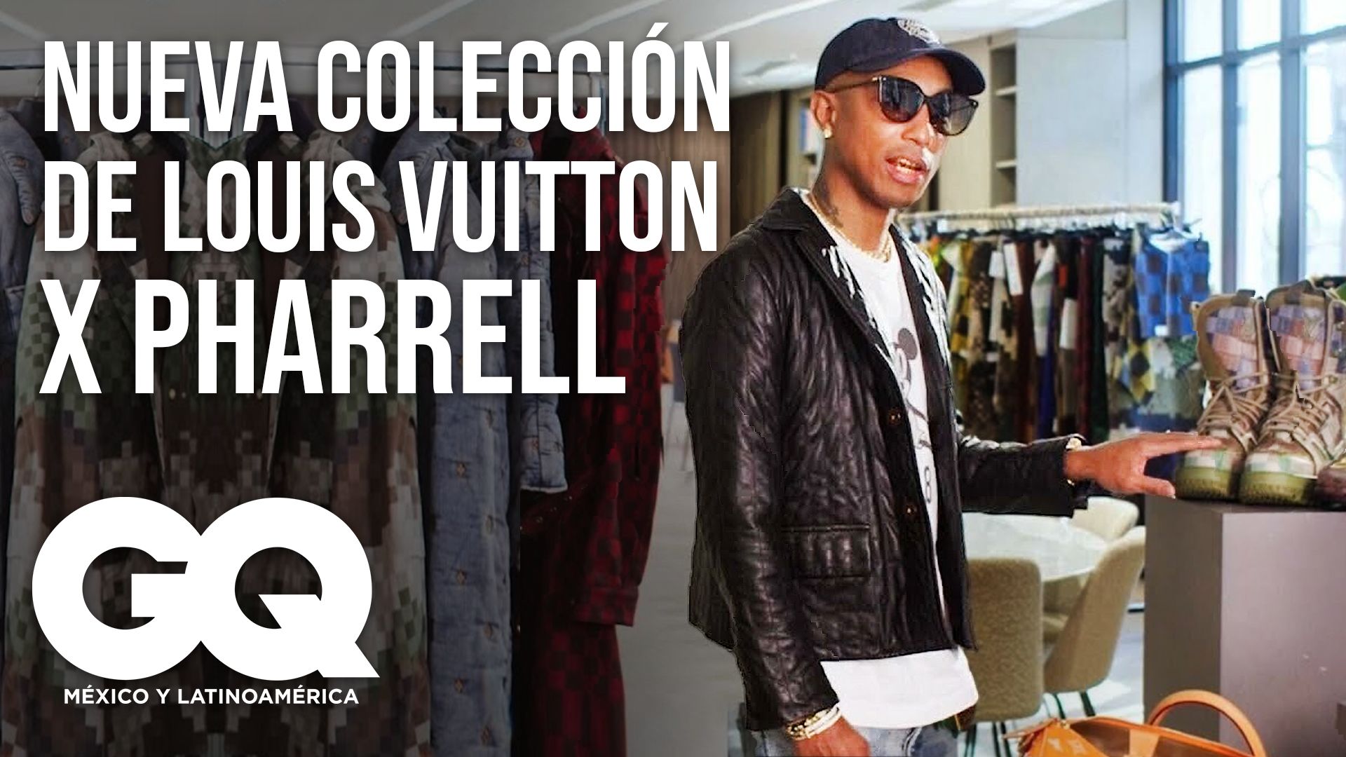 Watch Pharrell Williams: Su primera colección para Louis Vuitton