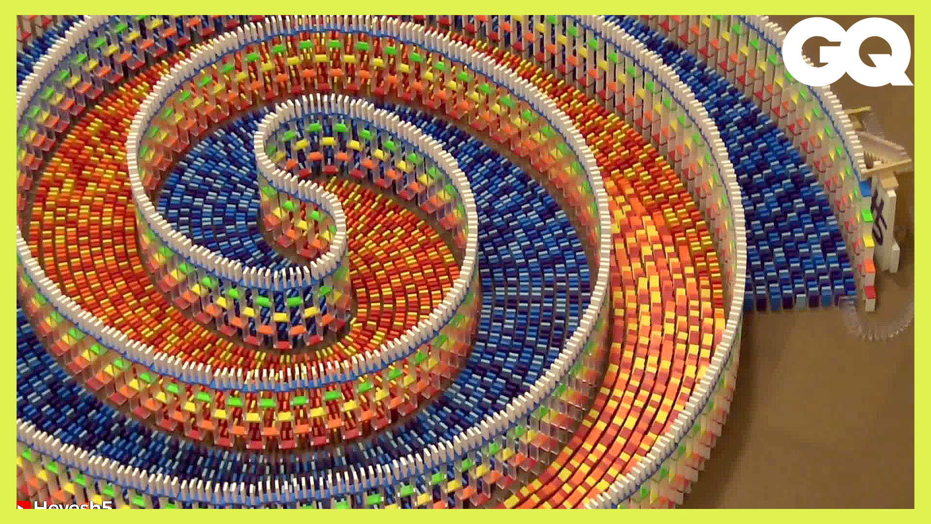 來看爽度爆表的「骨牌效應」！藝術家告訴你如何疊出來 How Hevesh5 Builds Amazing Domino Chain  Reactions｜科普長知識