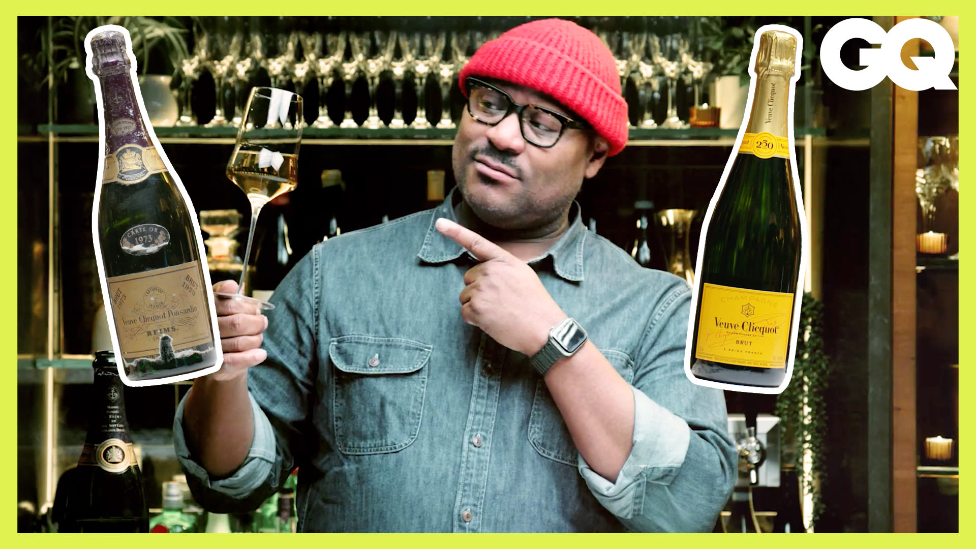 Watch 香檳年份學問多！侍酒師帶你品嚐5瓶來自不同年份的凱歌香檳，從1973、1993到無年份｜科普長知識｜GQ Taiwan | 科普長知識|  GQ Taiwan