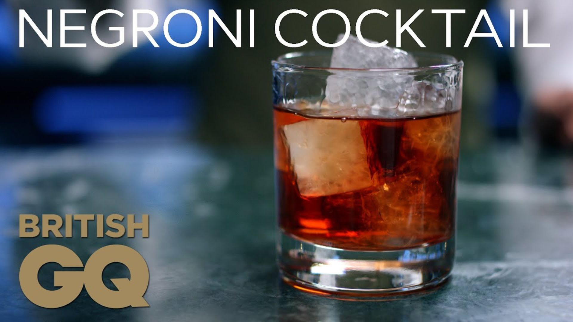 Watch How to make a Negroni cocktail | British GQ