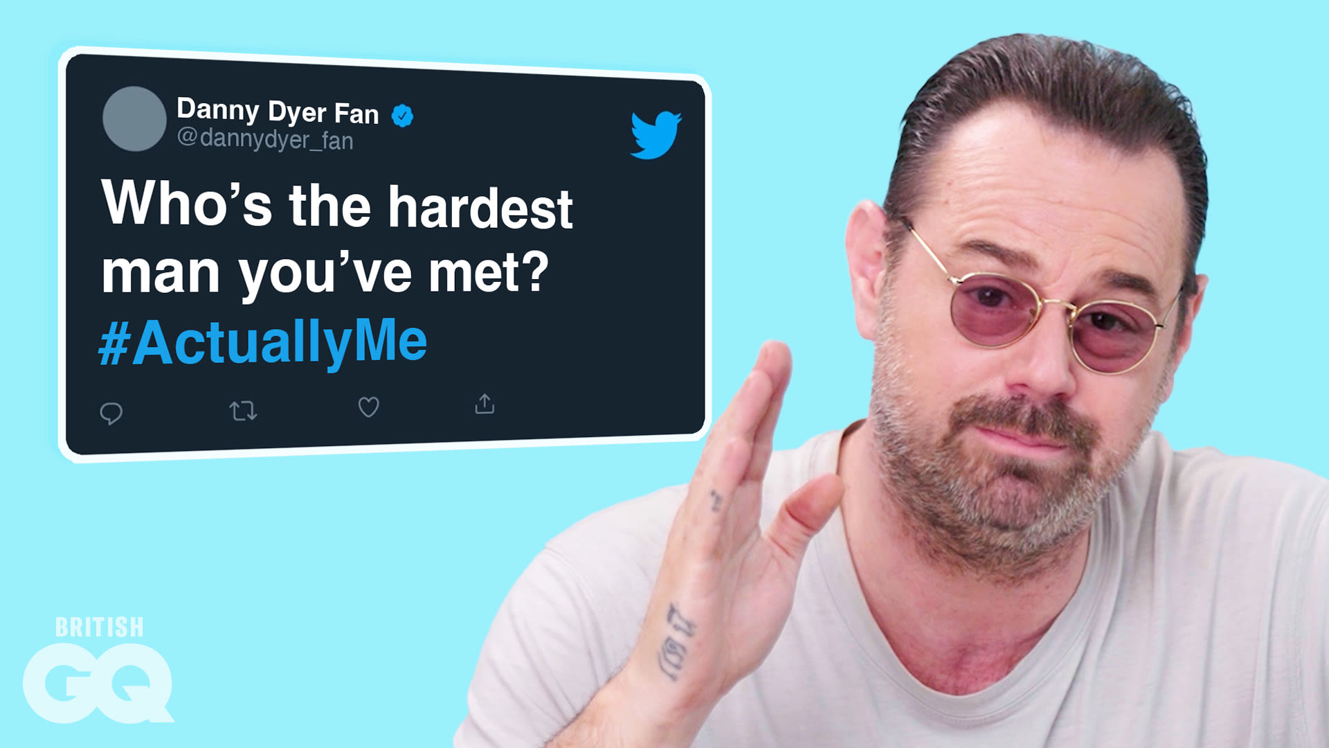 Watch Danny Dyer Answers Your Questions Actually Me British GQ