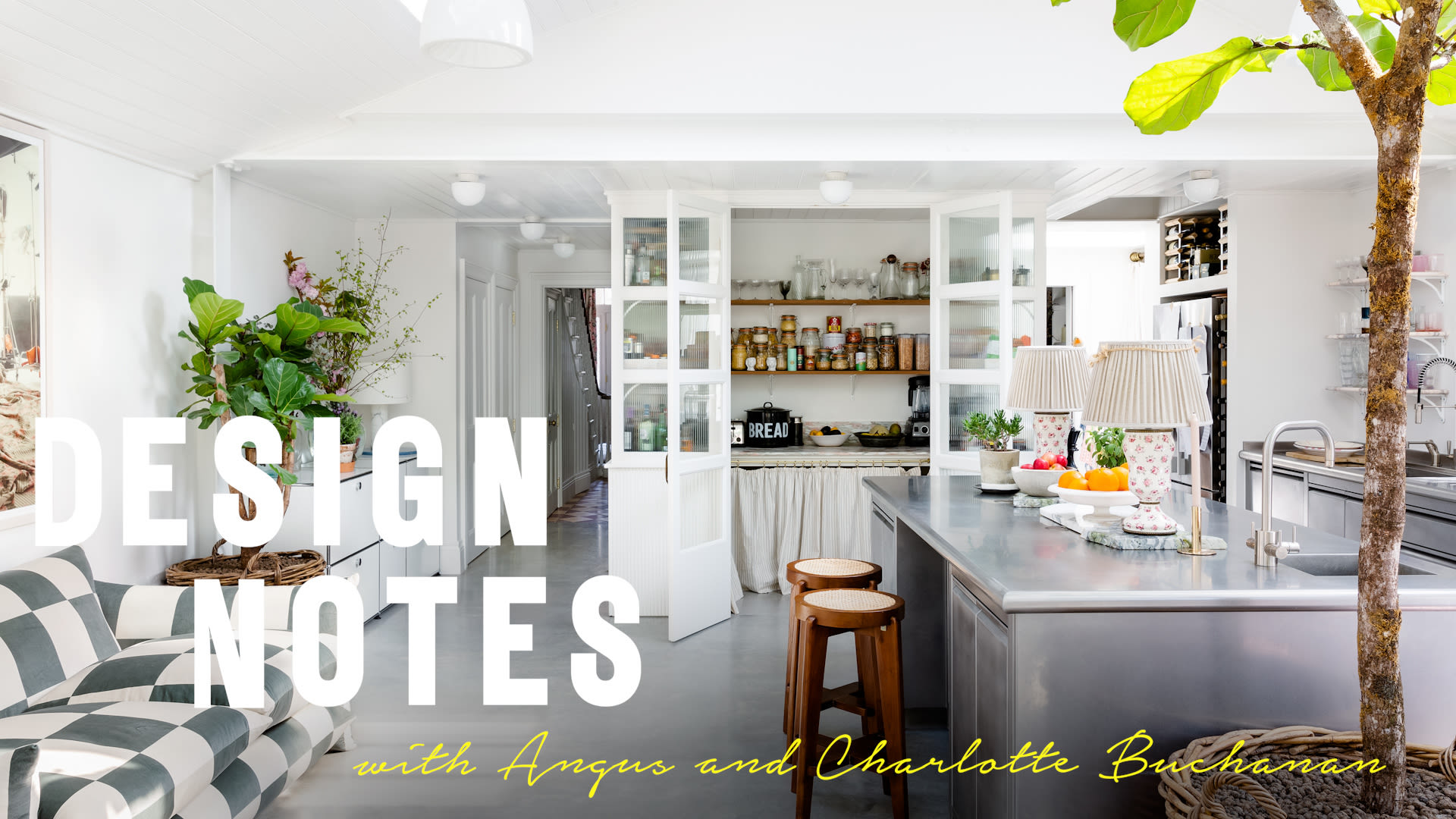 Watch Buchanan Studio's airy, romantic house in London Design Notes Design Notes House