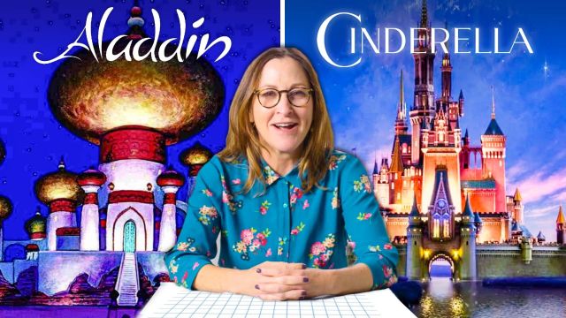 Disney Unboxing Sleeping Beauty Castle Rapunel Tangled Scenes