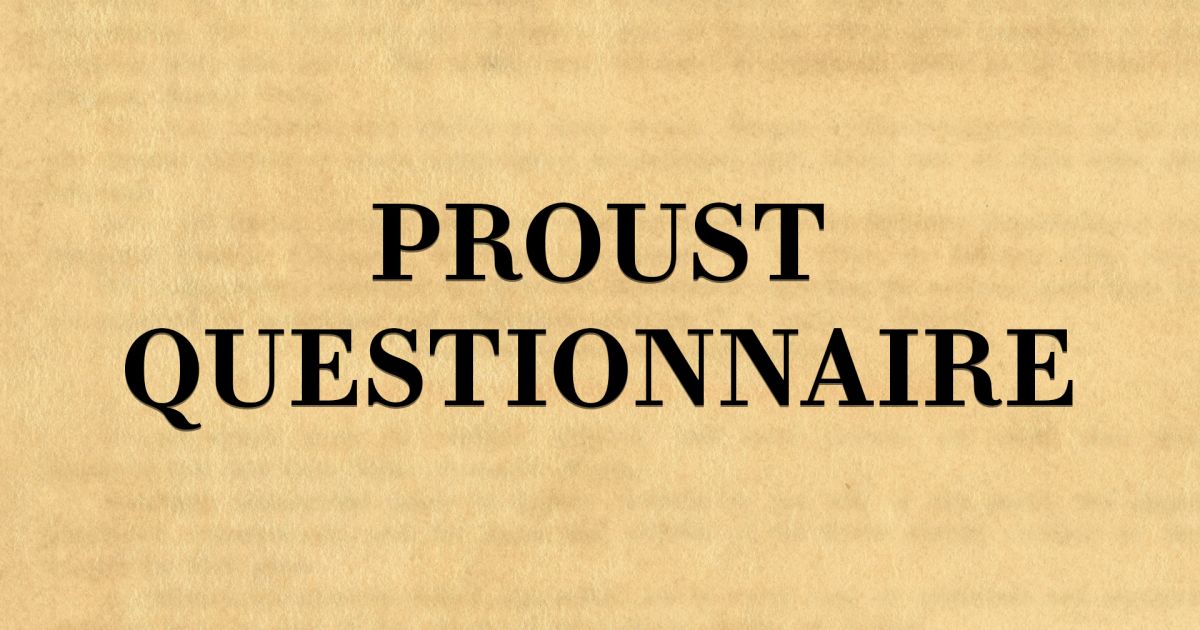 Vanity Fair Proust Questionnaire Video Series