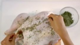 Poultry: Dry Herb Rub for a Turkey