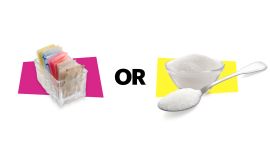 Artificial Sweetener vs. Real Sugar