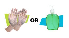 Unwashed Hands vs. Overusing Sanitizer