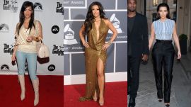 Kim Kardashian Used to Wear Denim on the Red Carpet?