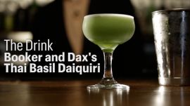 Watch Dave Arnold Make the Thai Basil Daiquiri