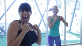 Body By Simone Gives a Pregnant Jamie Greenberg a Workout 