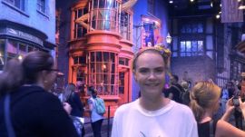 Instagirl: Cara Delevingne Gives Us a Tour of Hogwarts