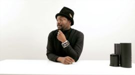 Will.i.am Unboxes a Diamond-Wrapped Smartwatch