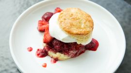 Perfect Spring Recipe: Strawberry-Basil Shortcake
