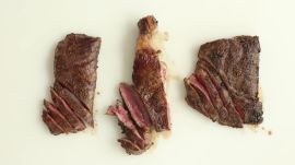 How to Slice Flank, Skirt, and Strip Steaks